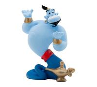Bullyland 12472 - Figurine de jeu, Walt Disney Aladdin, Génie, environ 7,5 cm de haut, figurine peinte à la main, sans PVC, pour les enfants pour des jeux imaginatifs, Bleu