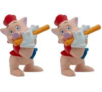 Bullyland 12490 Walt Disney Les Trois Petits Cochons - Flutte (Lot de 2)