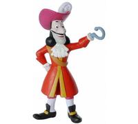 Bullyland 12890 - Figurine de jeu, Walt Disney Jake et les pirates du Pays Imaginaire, Capitaine Crochet, env. 9,5 cm