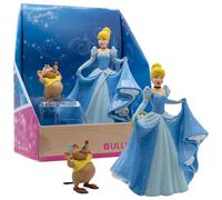 Bullyland 13438 - Jeu de Figurines, Walt Disney Cinderella - Cendrillon et Karli, Figurines peintes à la Main, sans PVC, pour Les Enfants pour Un Jeu imaginatif Multicolore