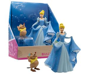 Bullyland 13438 - Jeu de Figurines Cendrillon et Karli de Walt Disney Cendrillon, détaillées, idéales comme Petit Cadeau pour Les Enfants à partir de 3 Ans