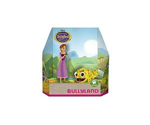 Bullyland 13462 - Jeu de Figurines Raiponce de Walt Disney Raiponce et Pascal peintes à la Main avec Amour sans PVC Superbe Cadeau pour Les garçons et Les Filles pour Jouer l'imagination