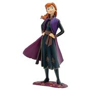 Bullyland 13512 - Figurines Walt Disney, Frozen 2, Anna, env. 9 cm de Haut, Figurine Peinte à la Main, sans PVC, pour Les Enfants pour des Jeux imaginatifs.