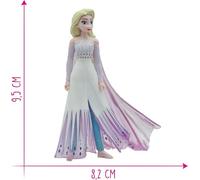 Bullyland Figurine Elsa – La Reine des Neiges 2, env. 9,5 cm, multicolore, fidèle au détail