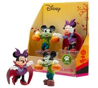 Bullyland 15082 - Walt Disney Mickey et Minnie en Costume d'halloween - Figurines peintes à la Main - sans PVC pour garçons et Filles - pour Jouer avec Imagination