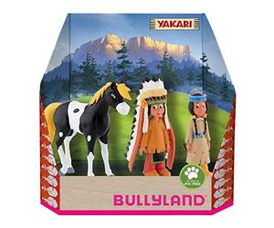 Bullyland 43308 Figurine Yakari Arc-en-Ciel et Petit-Tonnerre