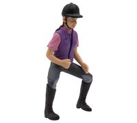 Bullyland – Figurine Pion Julia cavalière – Multicolore – 10 cm
