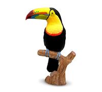 Bullyland 69400 - Figurine Toucan de pêcheur, Environ 9,6 cm, détaillée, sans PVC, idéal comme Petit Cadeau pour Les Enfants à partir de 3 Ans