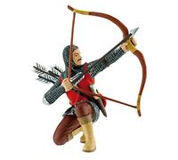 Bullyland 80787 Figurine Monde Le Chevalier Archer, Rouge