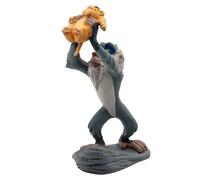 Rafiki avec la figurine de bébé Simba