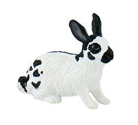 Bullyland - B64611 - Figurine lièvre - Noir/Blanc - Taille 6 cm