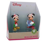 Bullyland Coffret De 2 Figurines De Noël Mickey Mouse