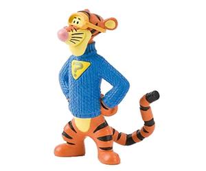 Bullyland - Mes amis Tigrou et Winnie figurine Tigrou détective 7 cm