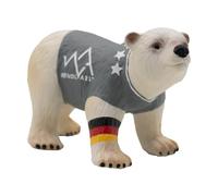 Bullyland - Ours Polaire, Parfait comme Figurine de Jouet, décoration et Petit Cadeau pour Les Enfants à partir de 3 Ans et Les collectionneurs, Jeu d'animaux détaillé de 8,5 cm, sans PVC, 99000
