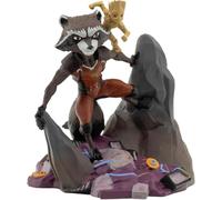 Bullyland Rocket Raccoon avec Groot Figurine 7,5 cm - Figurine Marvel Gardiens de la Galaxie Officielle - Poupée Rocket et Groot Cadeau Enfant Collectionneurs Avengers