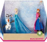 Bullyland Set de figurines Elsa Anna Olaf Disney Frozen Princesse Royaume des contes de fées