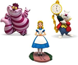 Bullyworld Alice au pays des merveilles Set de figurines Alice, Chat du Grin et le lapin blanc