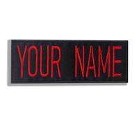 BULMAR Écusson brodé avec logo Ghostbusters No Ghost - Crochet et boucle - 12 x 4,5 cm - Patch rectangulaire