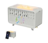 Bulora Boîte à son, humidificateur de bruit blanc pour aide au sommeil, humidificateur de lumière nocturne à bruit blanc, boîte de sommeil Bulora, 8 groupes de sons naturels et capacité du réservoir