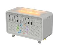 Bulora Sound Box, Bulora SleepBox, White Noise Sound Aroma Humidifier, 8 Group Nature Sound, Upgrade Bluetooth 5.3, Easy to Sleep, Perfect for Home Use (white)