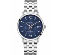 Bulova 96B447 Montre homme automatique Hudson acier/bleu