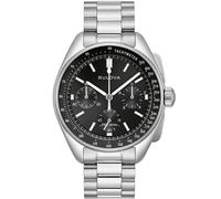Bulova 96K111 Lunar Pilot Chronographe Special Set 44mm 5ATM Quartz Homme Noi...