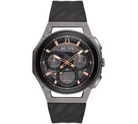 Bulova Montre Noir Chronographe Hommes Curv 98A162