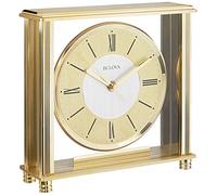 Bulova B1700 Horloge Grand Prix Finition Laiton Antique