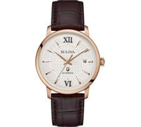 Bulova brun mécanique collection Hudson - homme