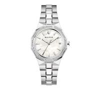 Bulova - Classic Octogon Lady - Femme - Accessoires - Blanc - Taille: ONE Size