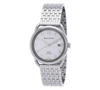 Bulova Commodore 96B326 - Montre Automatique avec Cadran argenté pour Homme