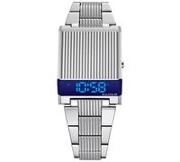 Bulova Série Archive : Computron 96C139 Acier inoxydable/Bleu Taille Unique