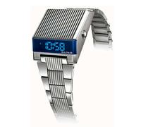 Bulova Computron 96C139 Montre Digitale Rétro Pour Homme Bleue Argentée