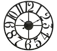 Bulova Corp Gabriel Horloge Murale Marron Rustique