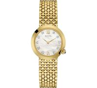 Bulova Diamond 97S114 - Montre-bracelet de créateur - pour femme - doré