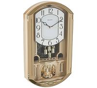 Bulova Golden Music C4900 Horloge murale avec carillon Doré
