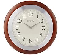 Bulova Horloge Reedham C4228, Finition Noyer