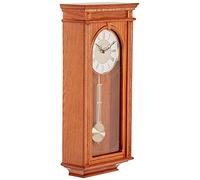 Bulova Manorcourt C4419 Horloge à Carillon Finition chêne doré Marron