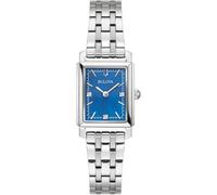 Bulova Montre analogique Classique pour Femme avec Bracelet en Acier Inoxydable 96P245, argenté, Bracelet