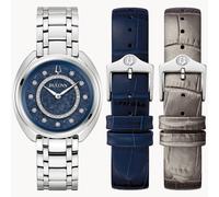Bulova Montre Argent Analogique Femmes Duality 96X160