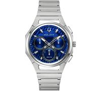 BULOVA Montre Homme Chronographe Curv Acier/Bleu Saphir 41 mm 96A339