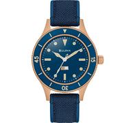 Bulova montre homme modèle 98A324 avec bracelet vert cadran Luenet