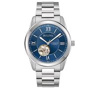 Bulova, Montre, Montre emblématique, La Perfection de l’Artisanat des modèles Simples, élégants et esthétiques, Orologio da Uomo Automatic Open Heart, 96A281