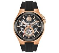 Bulova Montre Noir Analogique Hommes Automatic 98A177