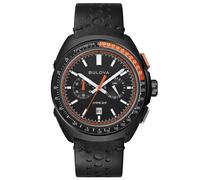 Bulova Montre Noir Chronographe Hommes Racer Chronograph 98B428