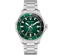 Bulova Marine Star 98B471 – Acier inoxydable, cadran vert, bracelet