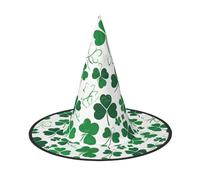 BULQAPZDF Chapeau de sorceleur d'Halloween Happy St Patrick, accessoires de costume de sorceleur d'Halloween