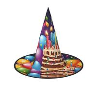 BULQAPZDF Chapeau de sorceleur Happy Birthday Halloween Witcher Party Accessoires de costume