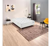 Ensemble matelas mousse Primo, sommier Power, pieds - Back To Basic 2 - 140x190
