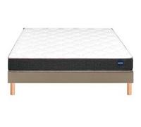 Ensemble Matelas Sommier 160 x 200 Vitality 2.1 160x200 + sommier moka +pieds